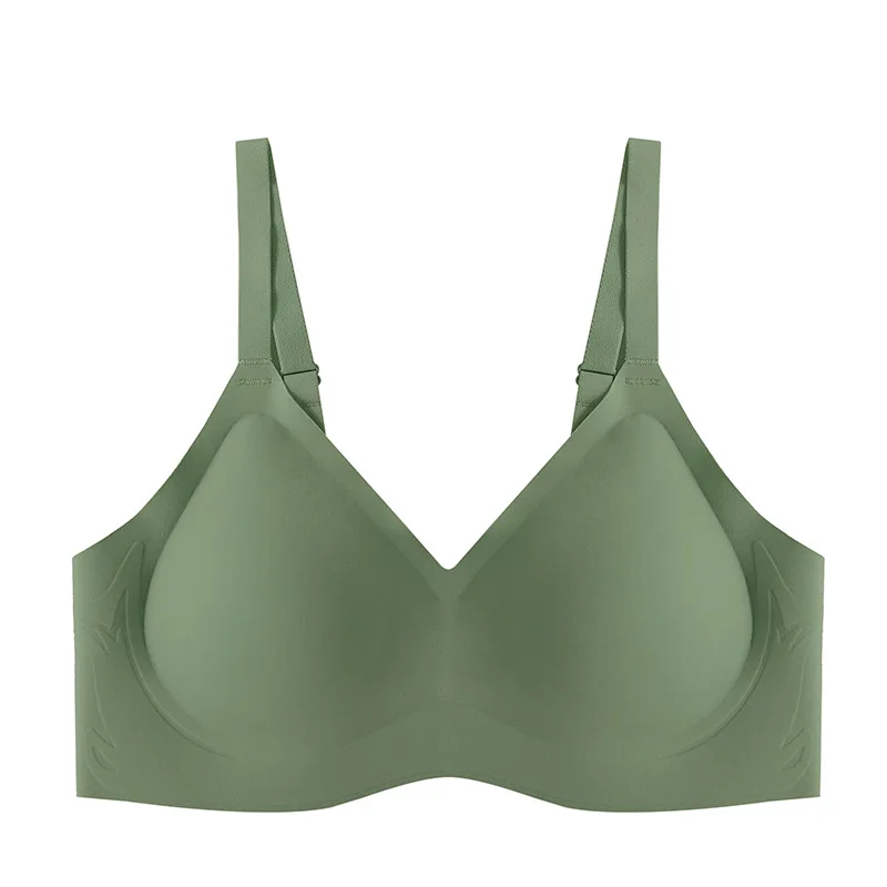 

Latex Seamless Bra Women's Push-up Underwear One-piece Sports Women's Close-fitting Plus Size Comfortable Bra