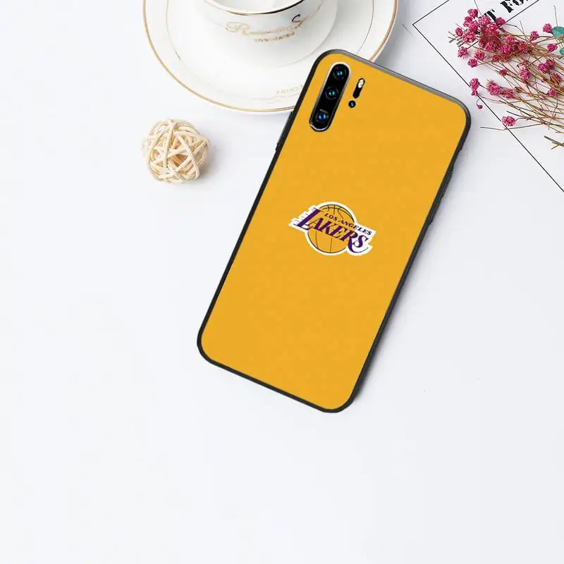 

Laker Basketball Team Case for Huawei p30 p20 p40 E pro lite p smart y8p y6p y7 2019 cover nova 5t mate 10 20 30 lite