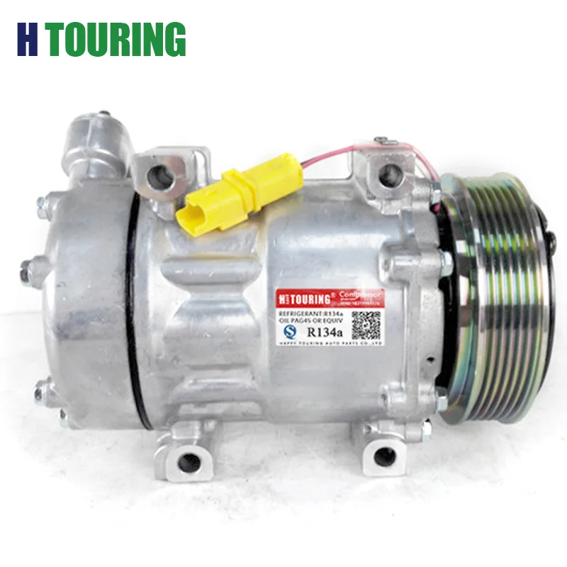 Для PEUGEOT 406 607 807 компрессор 7V16 для CITROEN C5 C8 Xsara 9645440480 96860618 9686061780 96592321 1267 1850 1828