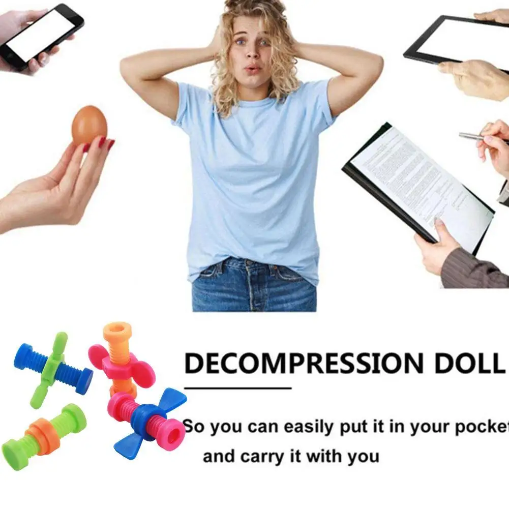 

Pencil Topper Rotator Plastic Kids Adult Decompression Tool Anti-stress Toy