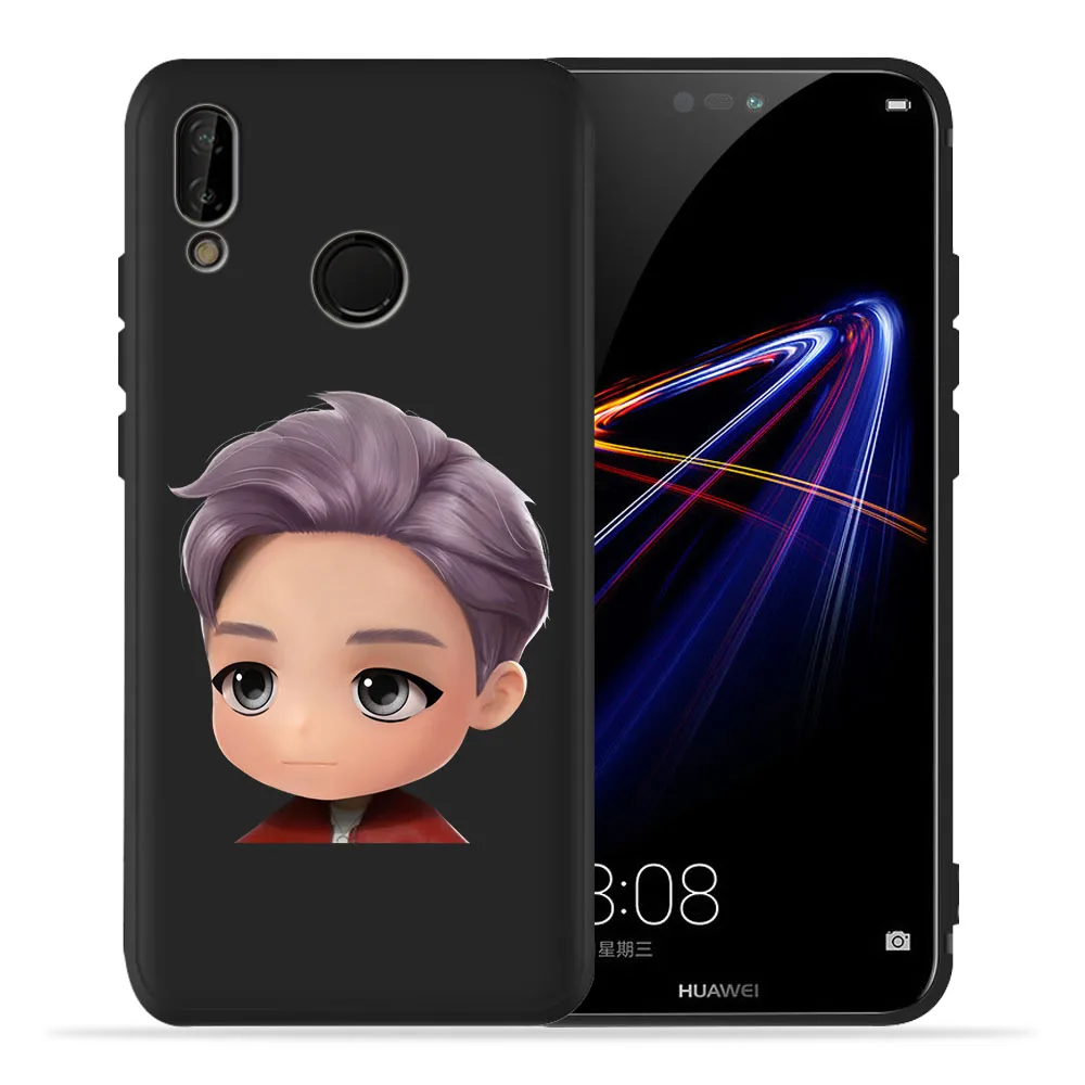 

Cool boys and girls For Huawei P20 Pro Lite P30 P9 P8 P10 Honor 8X 9X 10 20i Cover Etui Funda Capa Shell Capinha Pattern Case