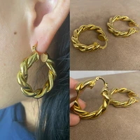 african vintage style earrings womens earrings gold clip earrings ethiopian jewelry middle east arabian gifts
