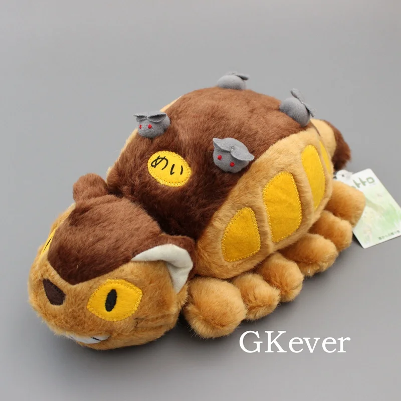 4 styles ghibli miyazaki hayao my neightor totoro kawaii plush toys totoro soft peluche dolls children birthday gift 36 cm free global shipping