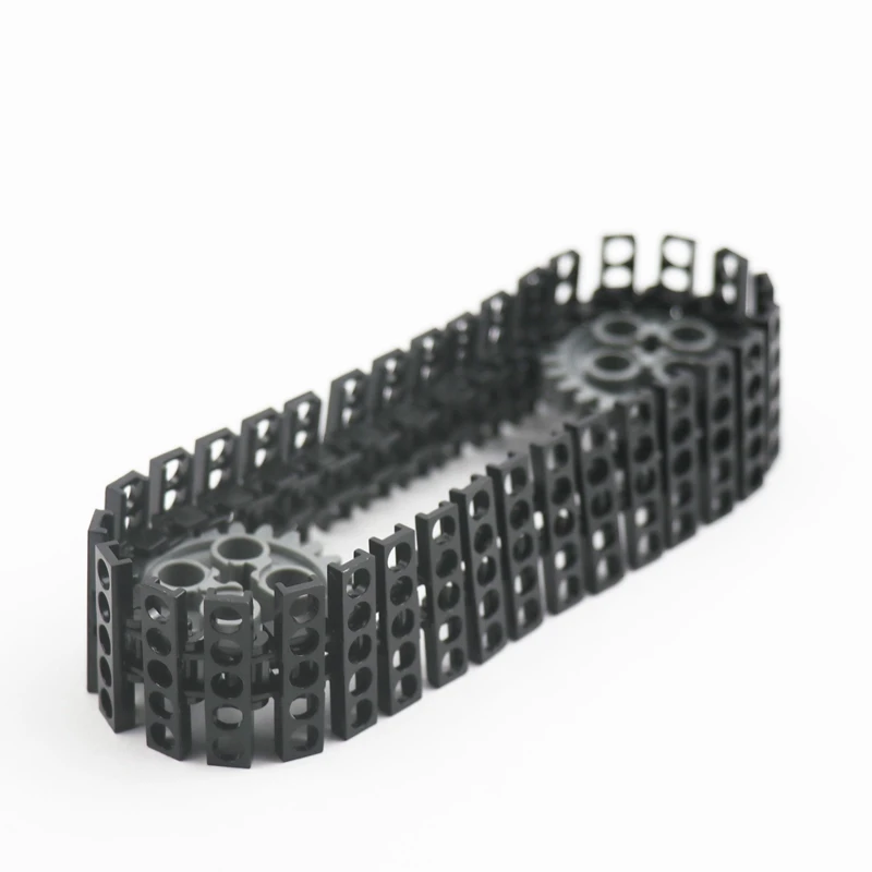 Конструктор MOC детали для конструктора 3873 гусеничный танк звеньевой протектор