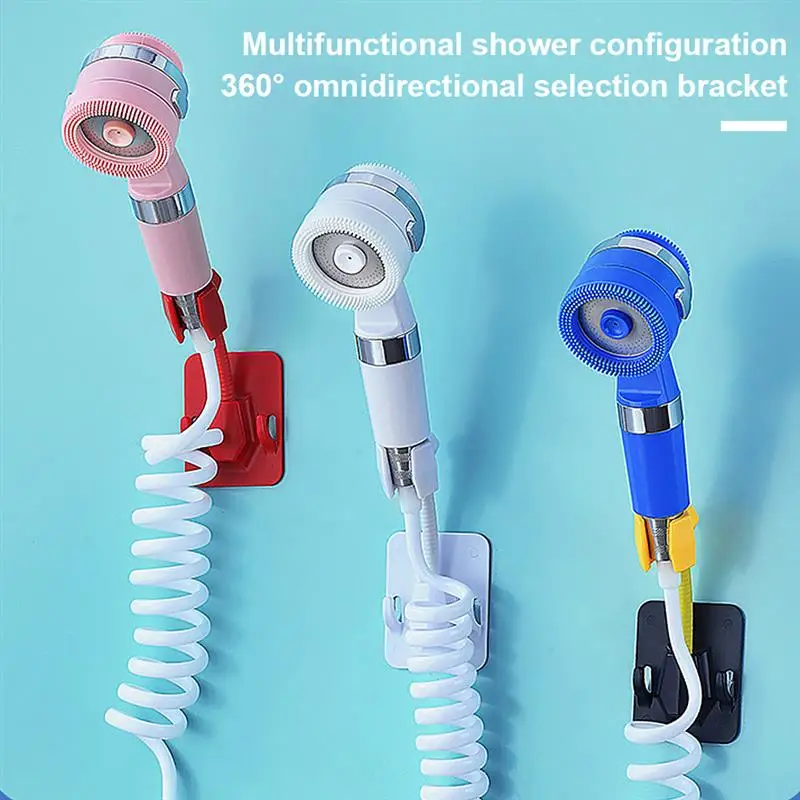 

Swivel Adjustable Toddler Bath Tub Sprinkler Showerhead Handheld Baby Shower Head Attachment Bathroom Sprayer Pet Rinser