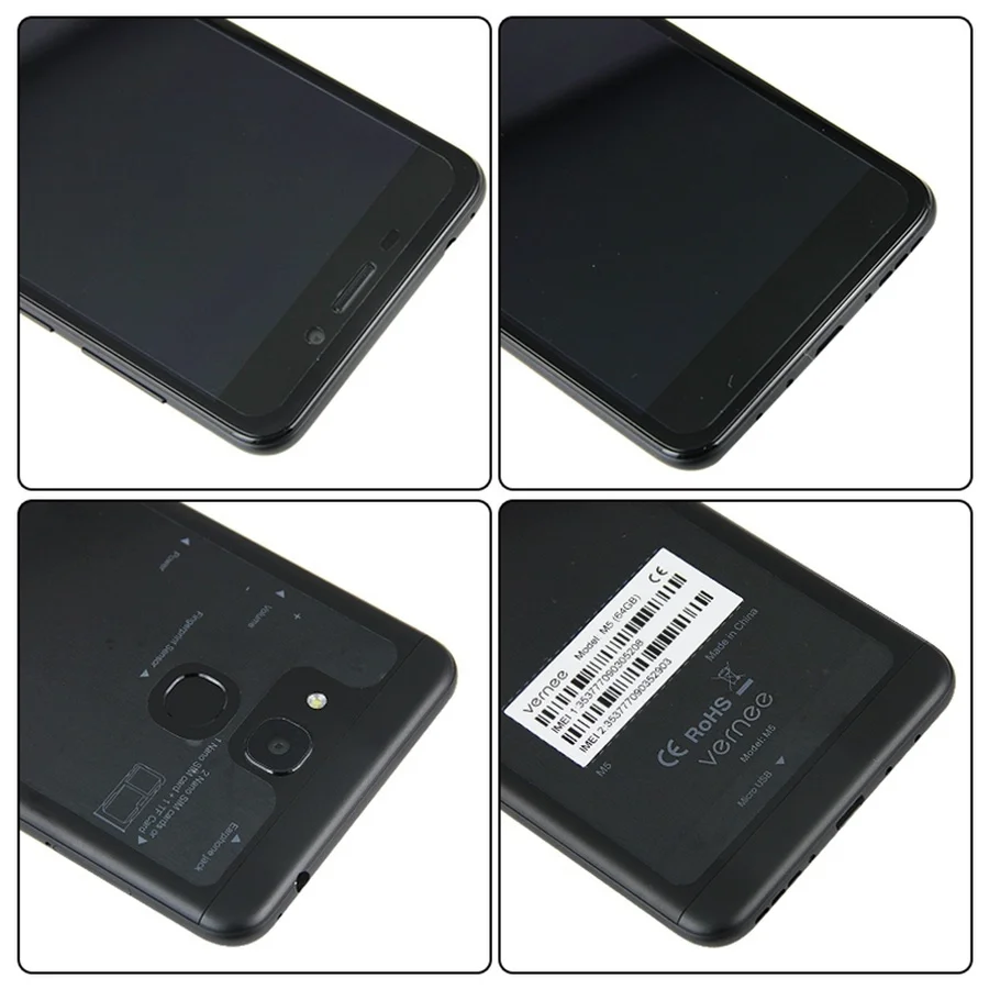 

Vernee M5 SmartPhone 4GB RAM 64GB ROM 5.2" 4G LTE Android 7.0 MTK6750 Octa Core 1.5GHz 13.0MP 3300mAh Fingerprint Mobile Phone