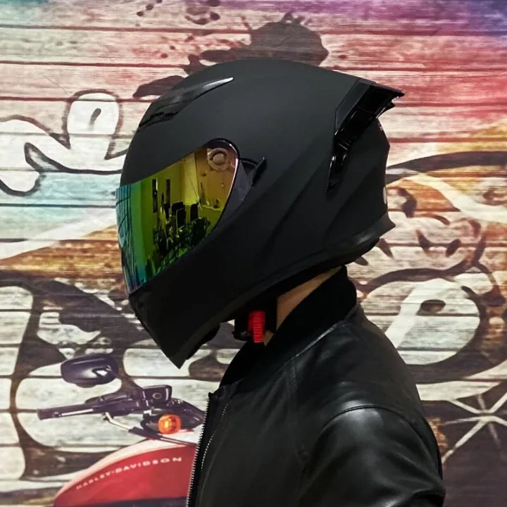 JIEKAI Полнолицевой мотоциклетный шлем городской гоночный для мотокросса