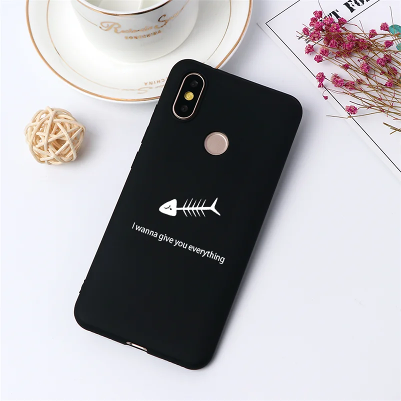 24Khe-baiyugu Черный, розовый матовый чехол для телефона для Xiao mi Red mi 7A 8 5 Plus 6A Note 8 5A 5 6 7 Pro mi A1 A2 A3 8 Lite 9 SE 9T F1 CC9 CC9e TPU Защитный чехол - Цвет: 24Khe-baiyugu