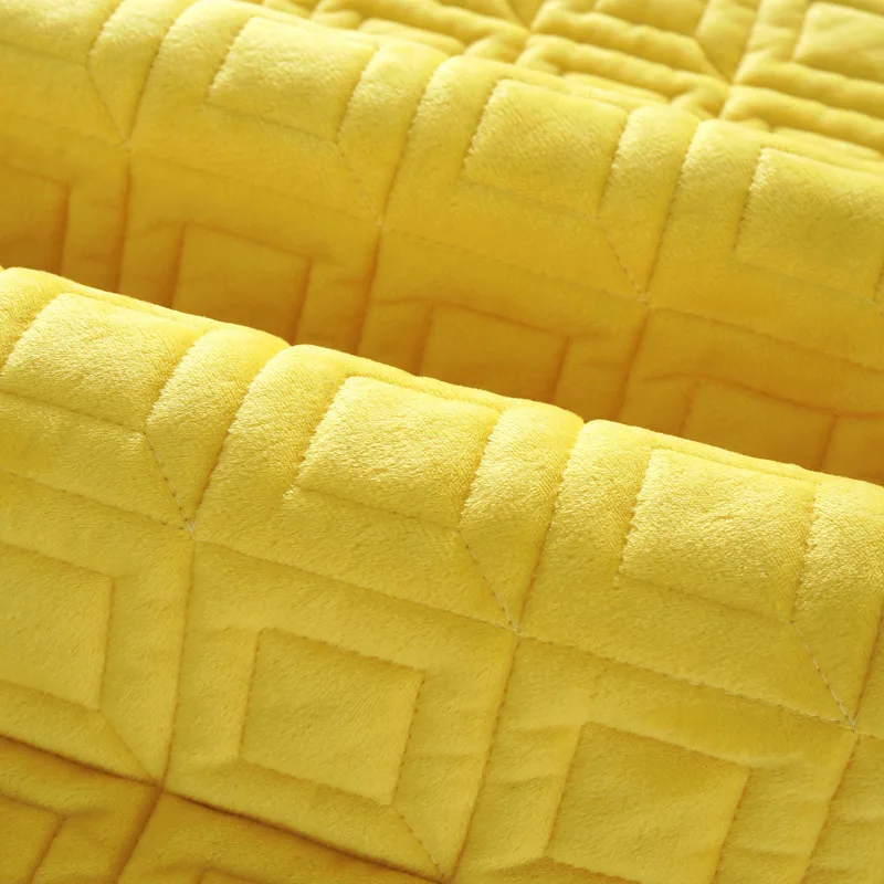 Modern Pineapple Plaid Crystal Plush Sofa Cover Cotton Slip-Resistant Towel Chair Covers Mats Living/Drawing Room L-Shaped | Дом и сад