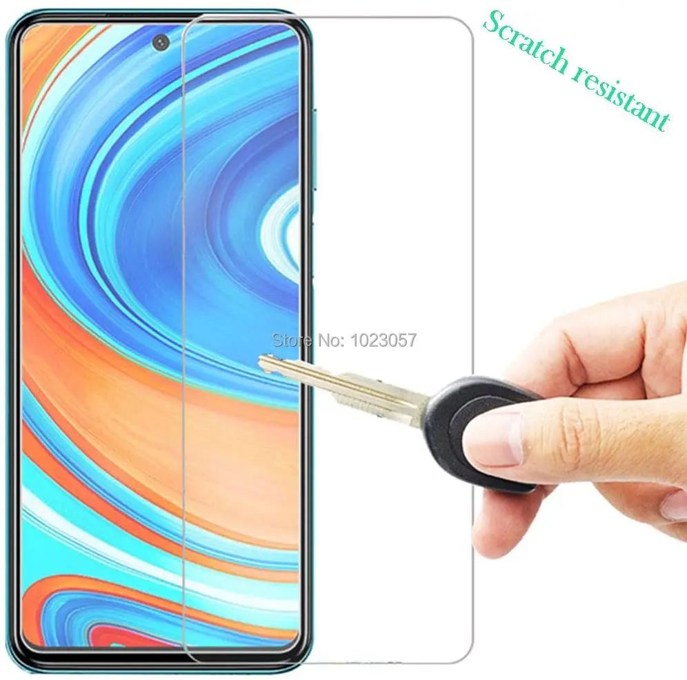2 шт. 9H для huawei p smart 2021 закаленное стекло защита экрана|Защитные стёкла и плёнки