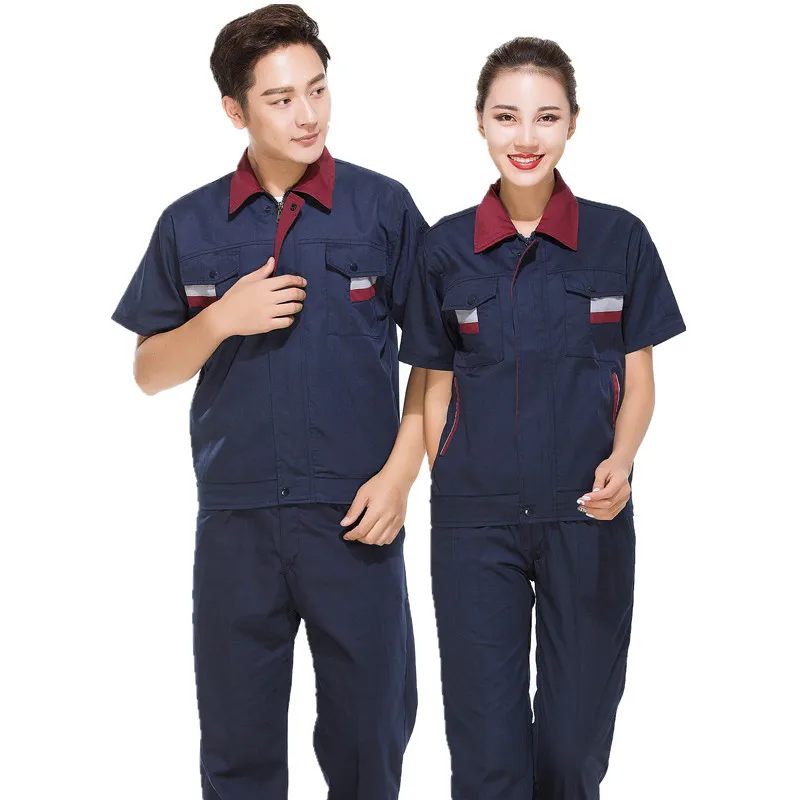 Летняя рабочая одежда комплект одежды для ремонта комбинезон износостойкий