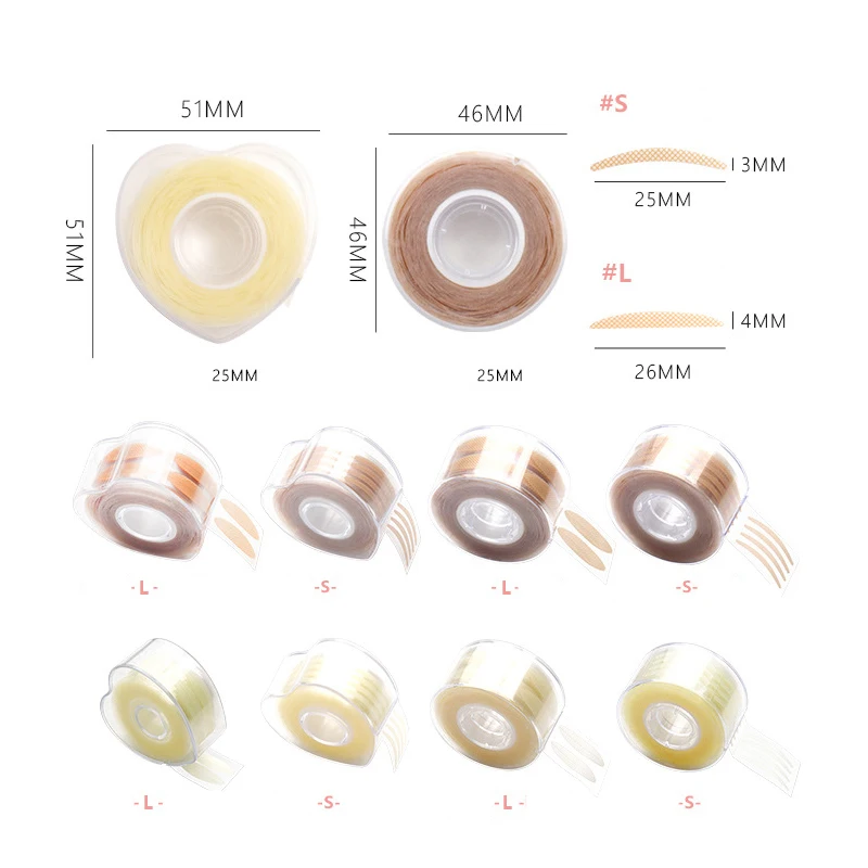 Дешевые 600 шт./кор. невидимые наклейки для век кружевные полоски подтяжки глаз