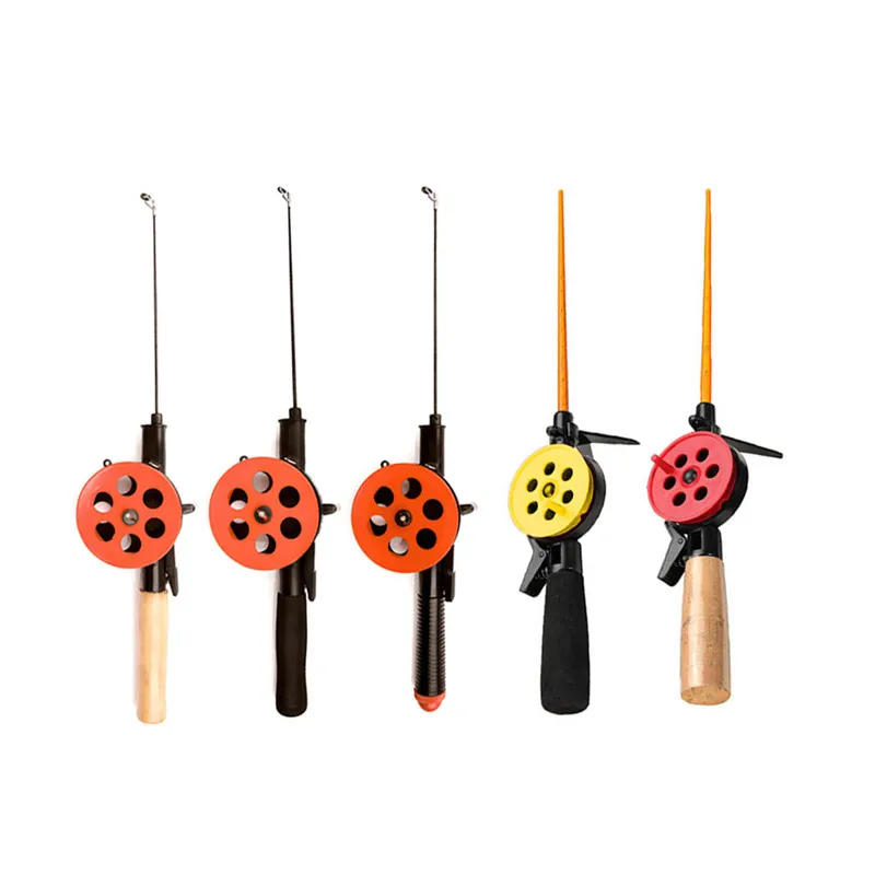 Новое поступление портативная HFB 8/8X зимняя ледовая Удочка унитарная маленькая