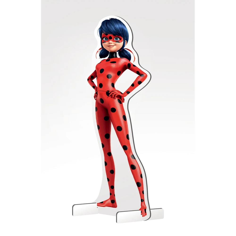 Книга с наклейками и большой куклой. &quotИграй украшай наклеивай. Леди Баг