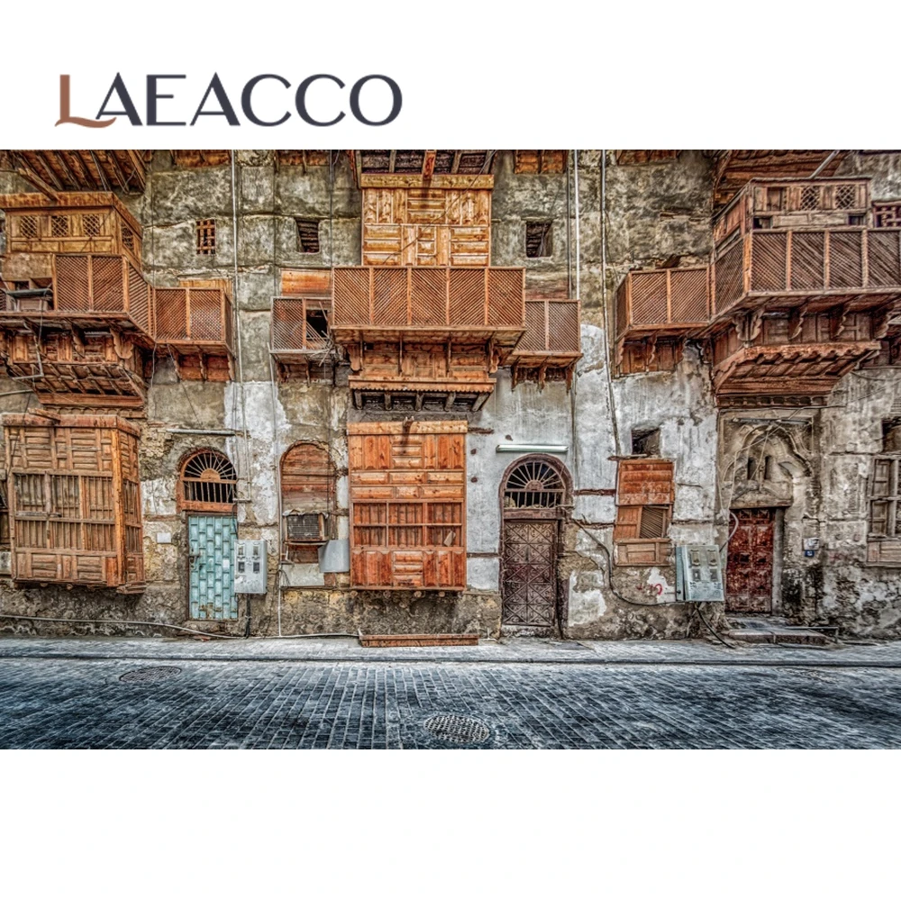 Laeacco фоны для фотосъемки с изображением старого пустынного сельского дома