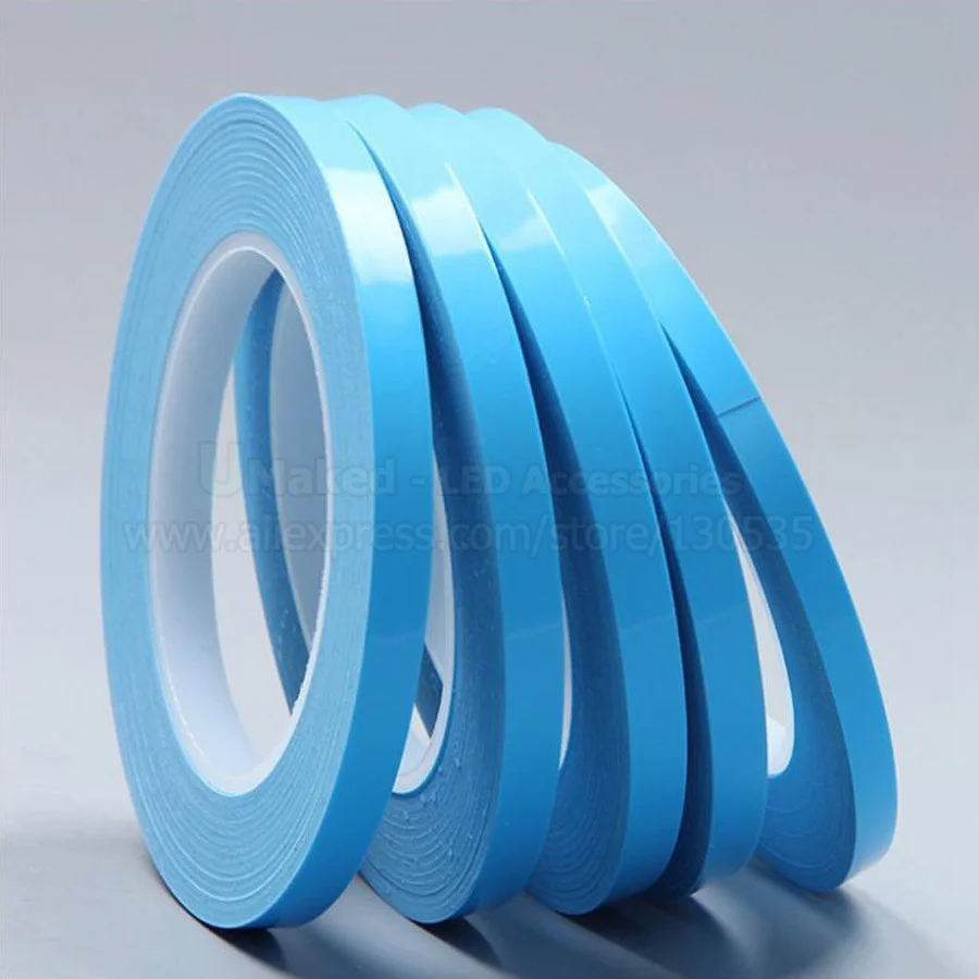 

25mm/roll 10mm Width Transfer Tape Double Side Thermal Conductive Adhesive Tape for Chip PCB LED Strip Heat sink