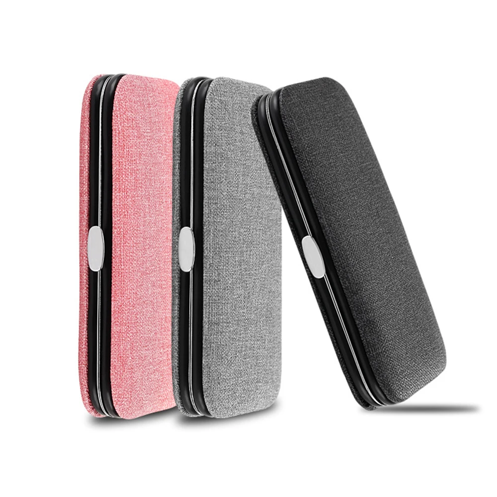 Очаровательный холщовый Набор для стрижки ногтей Y &amp W F 8 шт./компл. набор личной