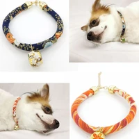 cute print dog collar personalized pet dog tag collar cat for medium large dog necklace accessories