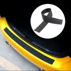 Для двери багажника автомобиля гвардии полосы подоконник заднего бампера резиновая накладка полосы для Peugeot 206 207 208 307 308 407 2008 3008 4008
