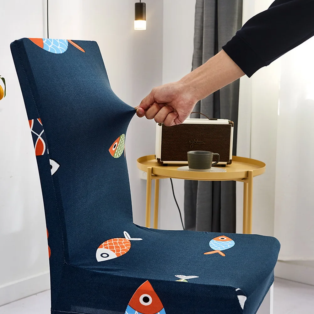 1 шт. эластичный чехол для обеденного стула растягивающийся съемный защитный