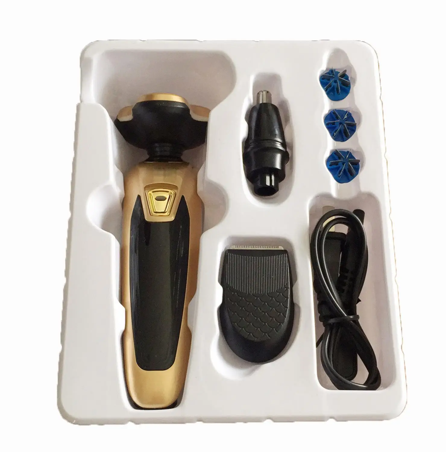 

Three-in-one household multifunctional Hair Clipper Washing Rotary Nasal Hair Set For Men's Razor Dropshipping