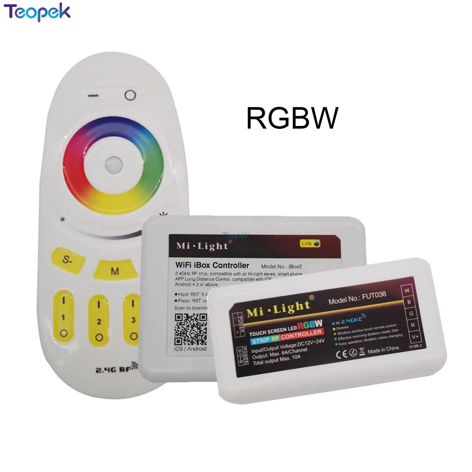 Mi. Светильник с беспроводным управлением 2,4G RF пульт дистанционного управления/WiFi управление с помощью приложения для одноцветной/RGBW/RGB/двойной белой светодиодной ленты