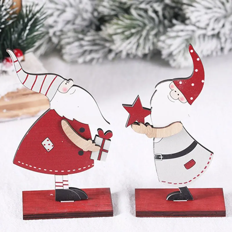 1 шт. Рождественское дерево Санта Клауса украшение для новогоднего рабочего