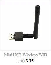 WiFi адаптер USB Usb wifi ethernet Сетевая карта мини ПК WiFi Беспроводная компьютерная сетевая карта приемник двухдиапазонный дропшиппинг