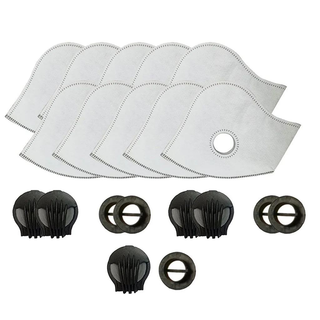 

Filter Cycling Mask Accessories Sports Safety Mask Gasket Face Masks Filter Activated Carbon Breathing Filters Pm2.5 Air