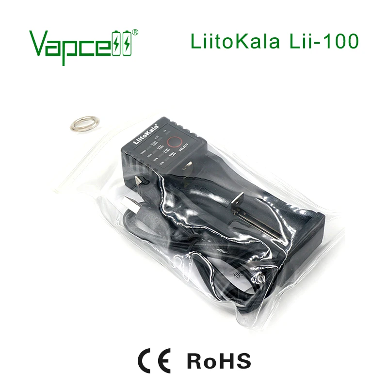 Vapcell зарядное устройство Liitokala Lii-100