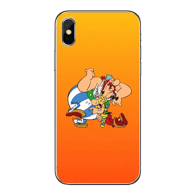 Мягкий прозрачный чехол для iPod Touch iPhone 4 4S 5 5S 5C SE 6 6S 7 8 X XR XS Plus MAX Asterix Популярные