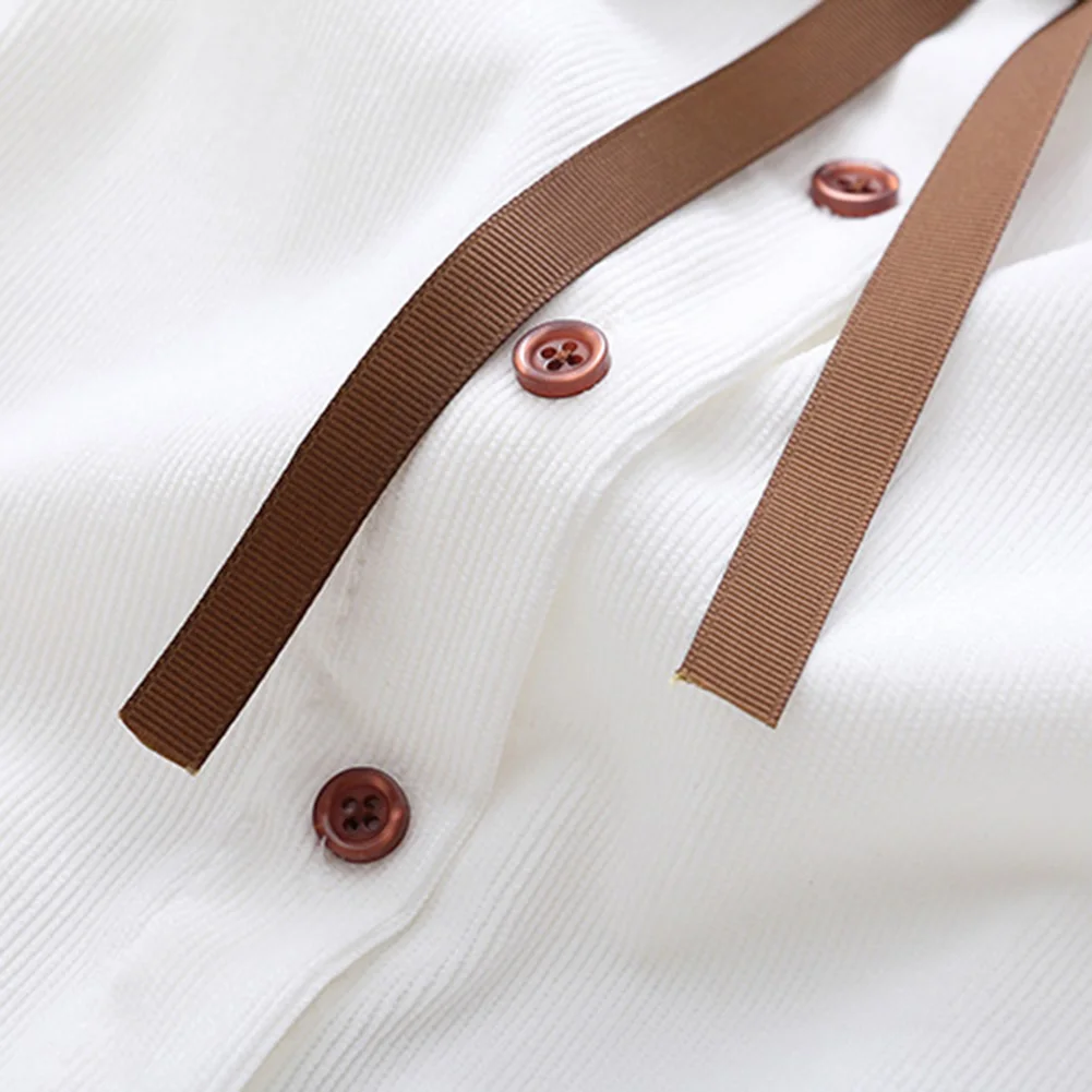 Модная стильная Вельветовая Женская Повседневная рубашка с отложным воротником