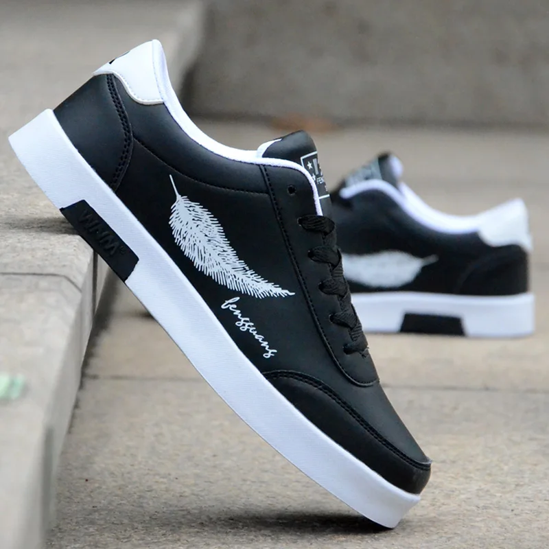 

Shoes For Men With Free Shipping White Shoes Fashion Men Casual Shoes Cheap Leather Casual Shoes Black Shoes Casual Sneakers