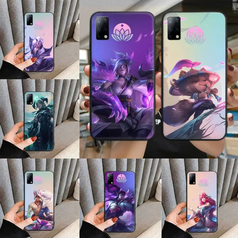 

League of Legends LOL Phone Case for Samsung S6 S7 S8 S9 S10 edge plus S10 5G S20 S21 S30ultrs 5G Fundas Cover