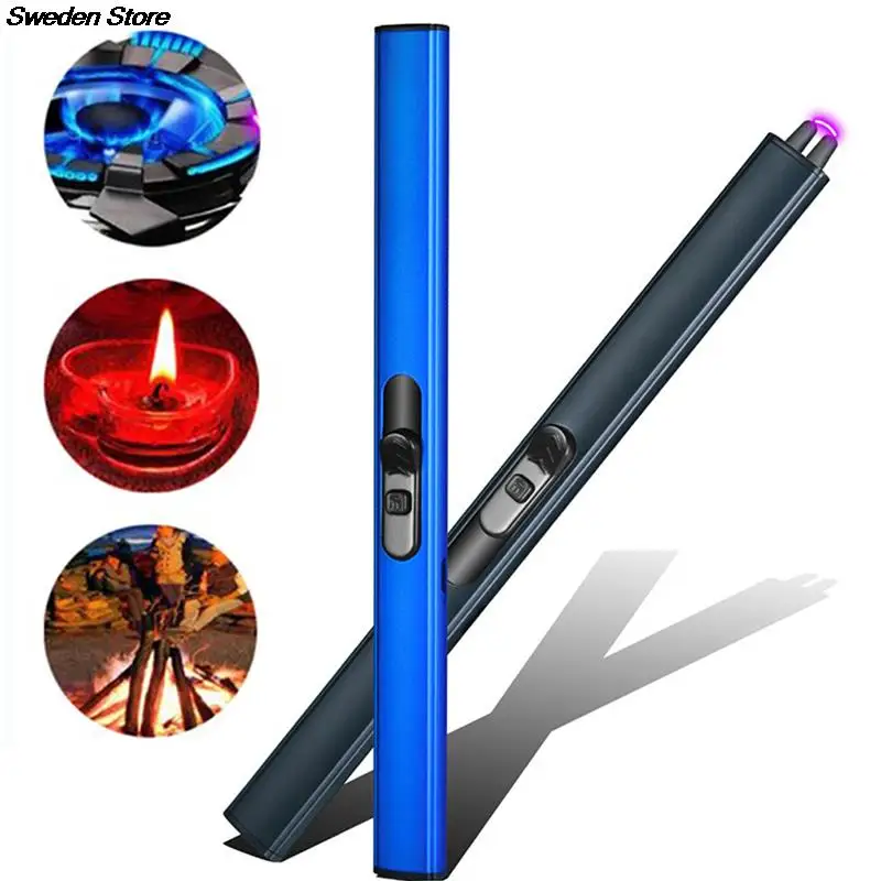 Новинка 1 шт. USB портативная дуга для барбекю газовая зажигалка Плазменные