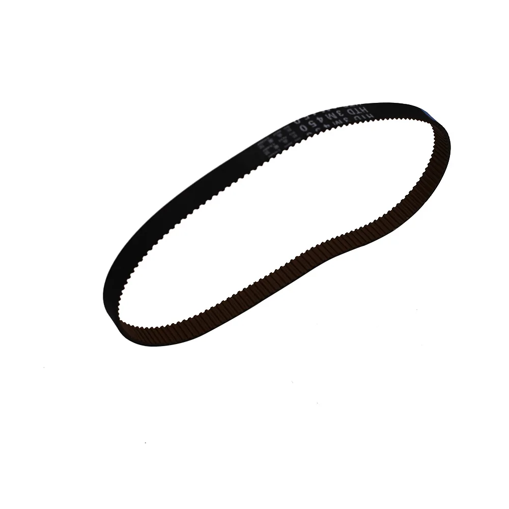 Черная резина HTD 3M Тип замкнутая петля зубчатый шкив ремень 3 мм Picth 1026-1200 длина 10/15