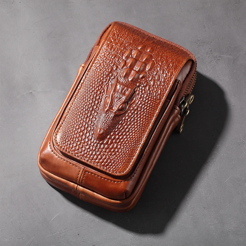 Поясная Сумка Piuncle Мужская из натуральной кожи| |