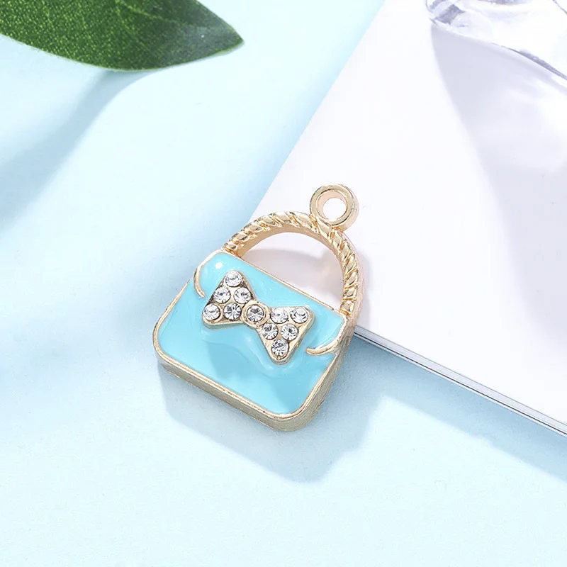 Подвески из эмалированного сплава 10 шт./лот для изготовления ювелирных изделий