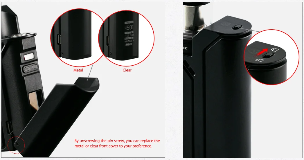 [Clearence] оригинальный набор Wismec Reuleaux RX75 с баком атомайзера Amor Mini 2 мл Электронная