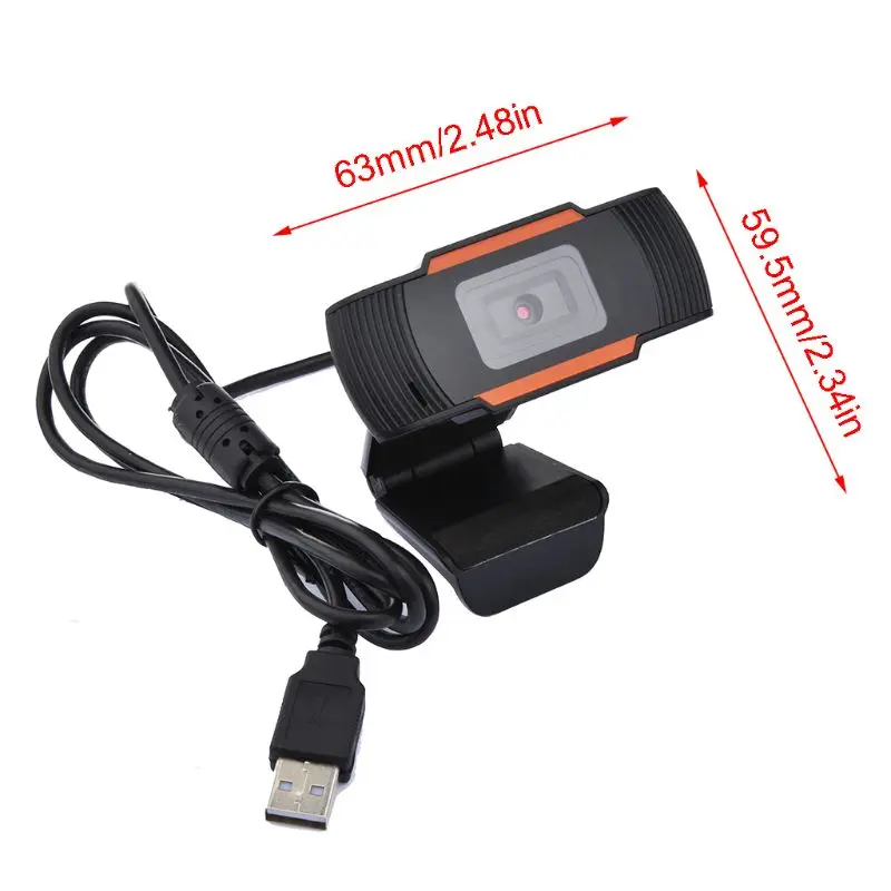 

Webcam Camera with Microphone Web Cam for Computer PC Laptop USB Rotating Camera Dropshipping