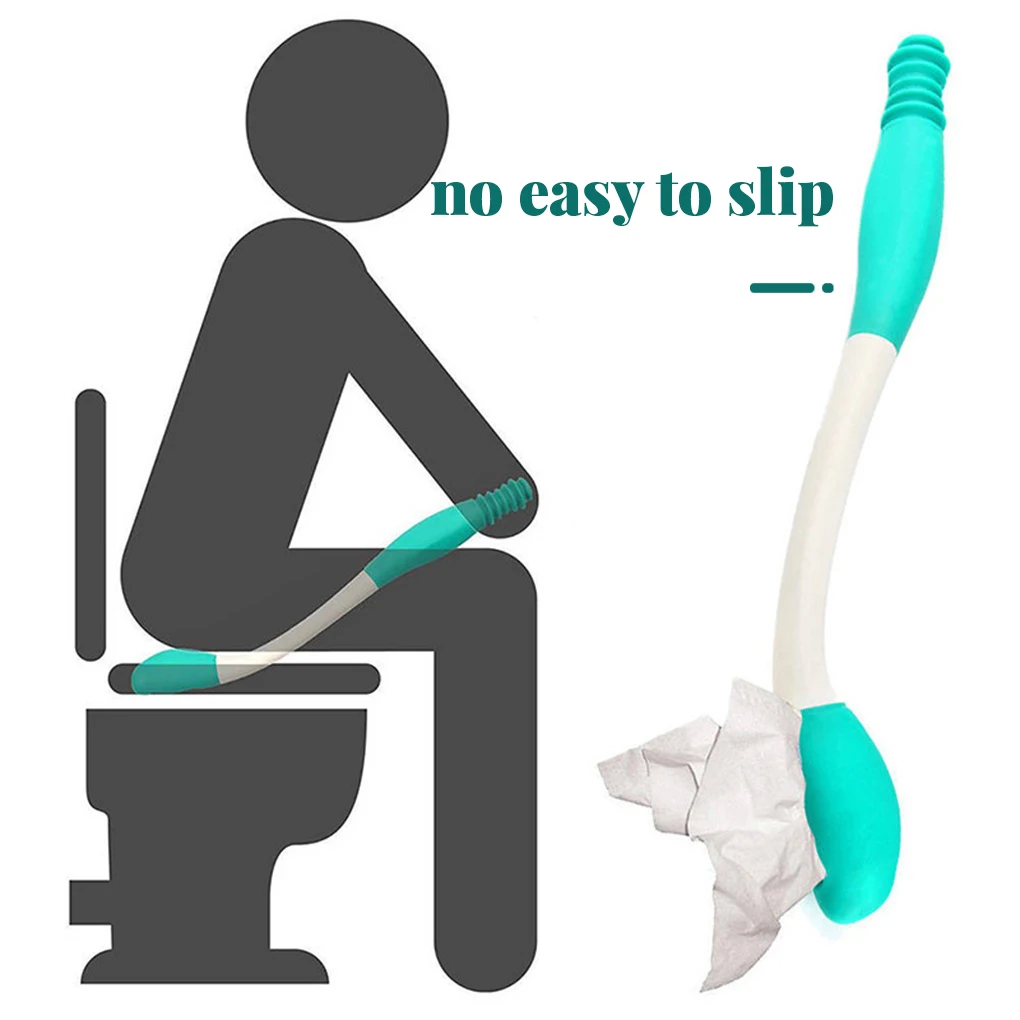 

Ручной Туалет для беременных женщин с длинным охватом для пожилых людей, анус, безопасные захваты, портативная бумажная салфетка для уборки...