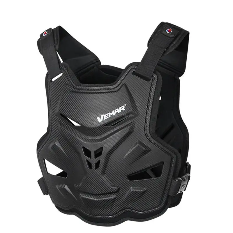 

Adult Motorcycle Dirt Bike Body Armor Protective Gear Chest Back Protector Protection Vest for Motocross Skiing Skating