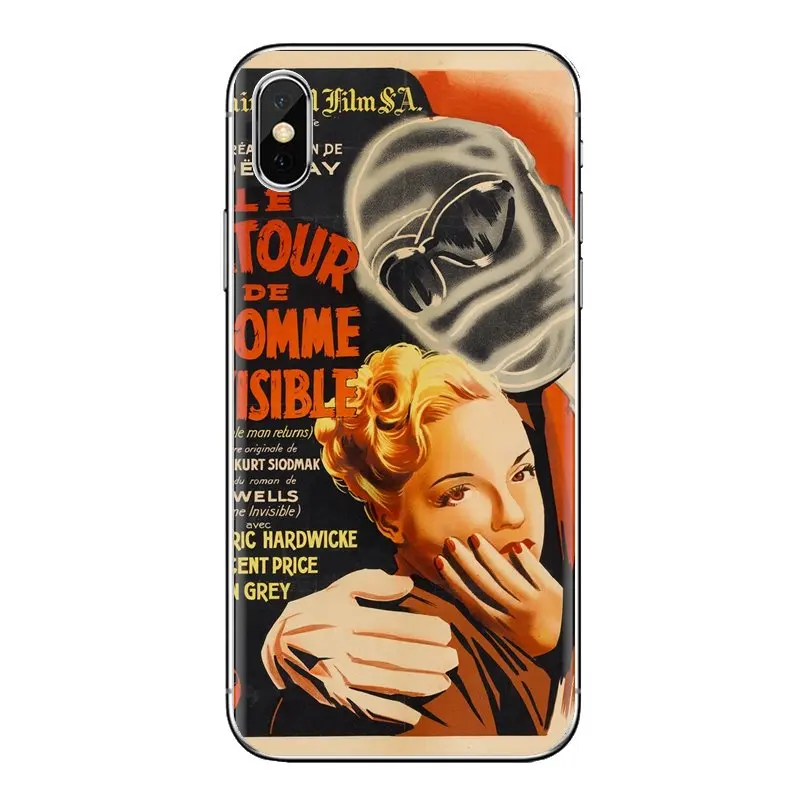 Soft Transparent Shell Covers The Invisible Man For Huawei Nova 2 3 2i 3i Y6 Y7 Y9 Prime Pro GR3 GR5 2017 2018 2019 Y5II Y6II |