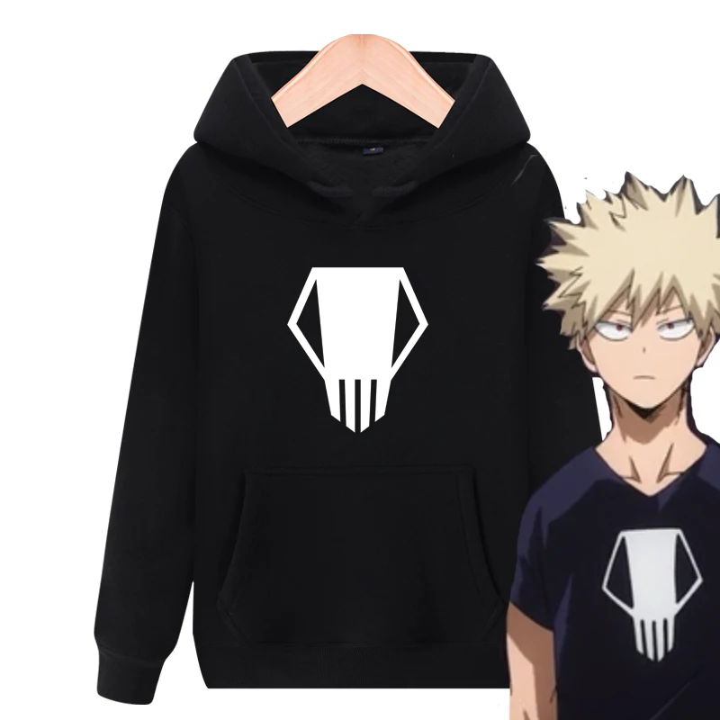 

Anime Hoodies My Hero Academia Bakugo Katsuki Men Women Print Hooded Sweatshirt Fashion Streetwear Sport Casual Pullover Hoodie