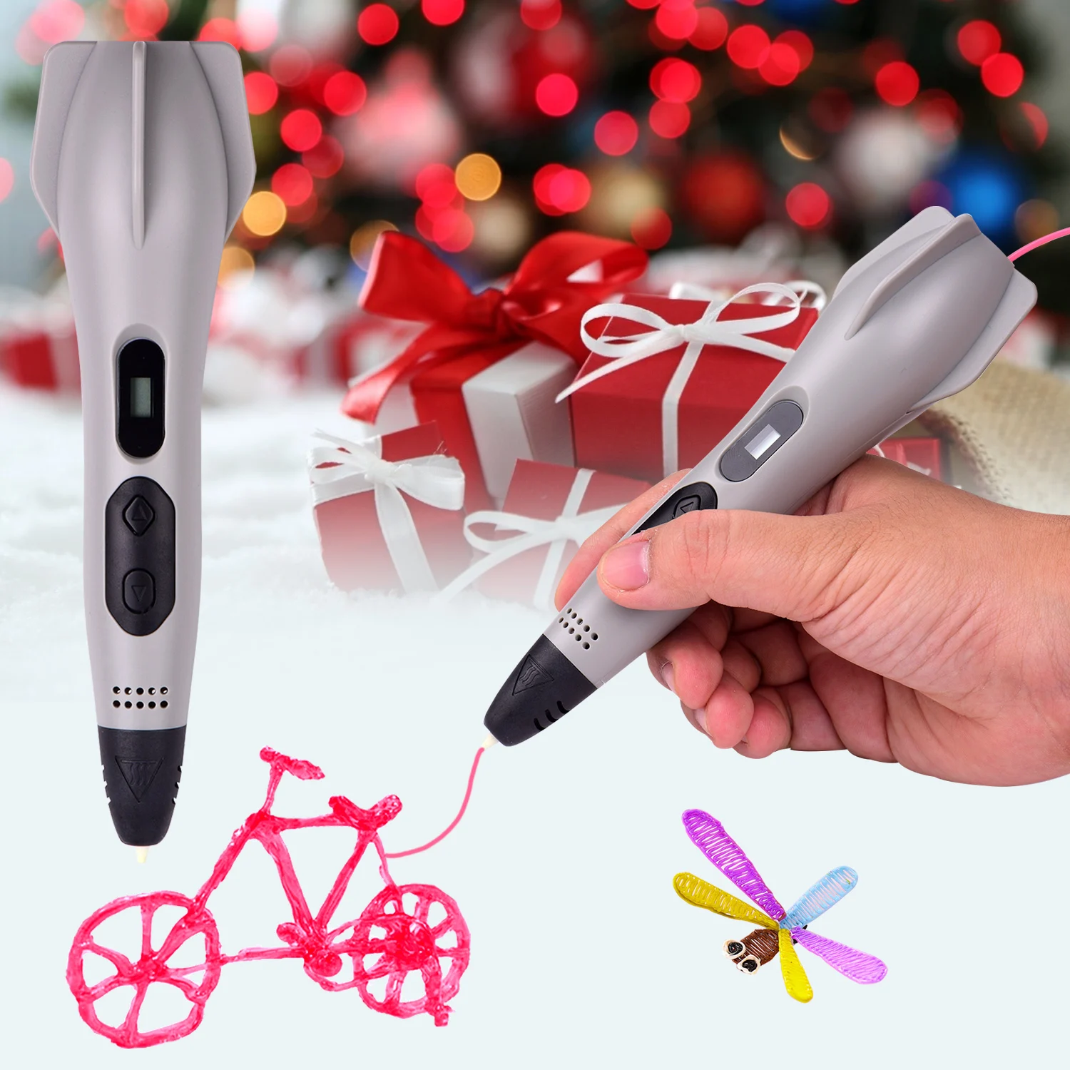 Профессиональный 3D принтер для рисования ручка ЖК экран не засорение