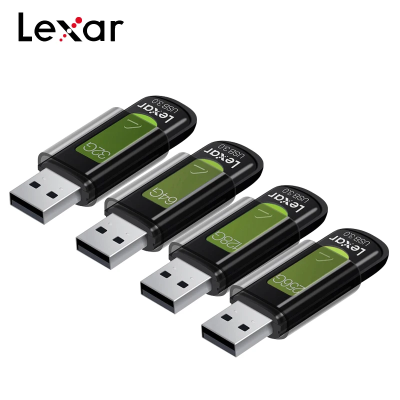 Lexar JumpDrive S57 флеш-накопитель USB 3,0 32GB 256-bit AES флешки 128GB 256GB флеш-накопитель для ПК и Mac систем
