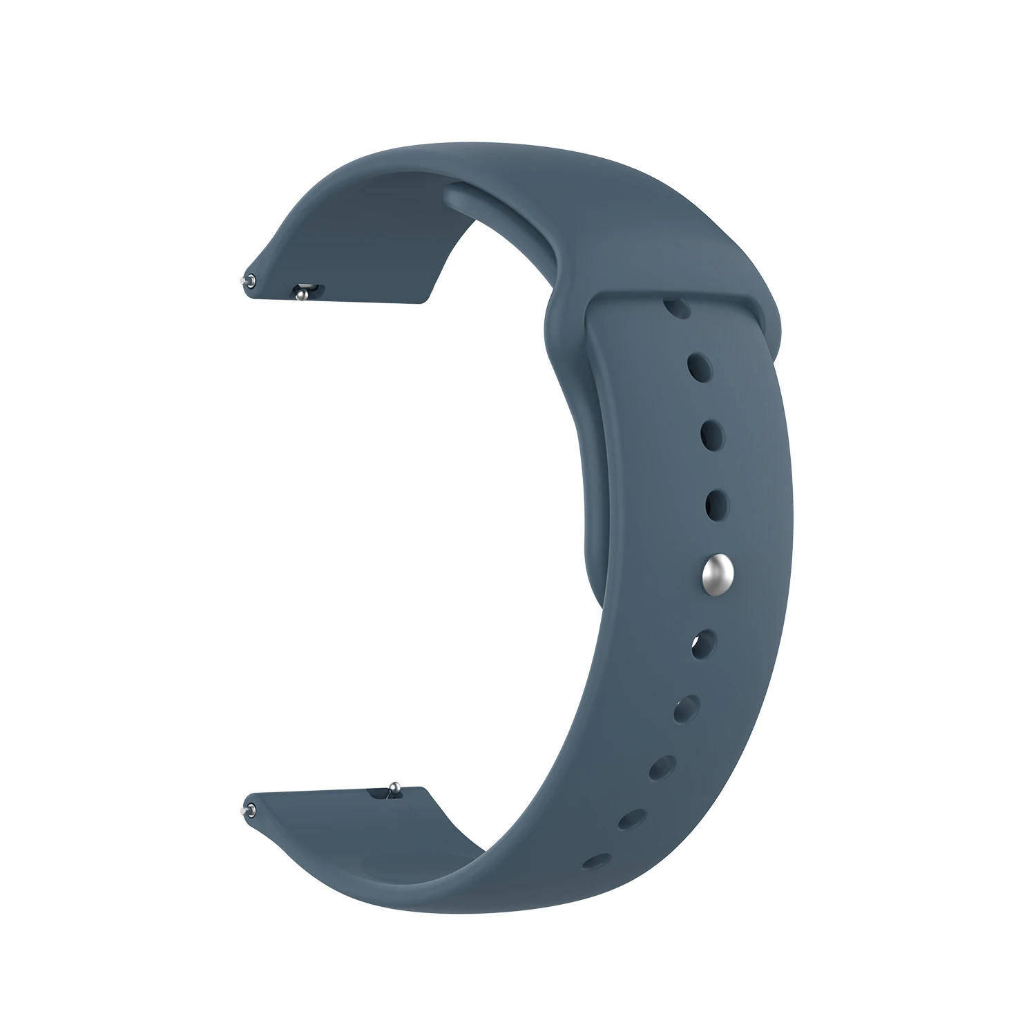 10-20cm Подходит для samsung Galaxy Watch R815/R800 Active R500 обратная Пряжка 20 мм силиконовый ремешок - Цвет: 10-20cm