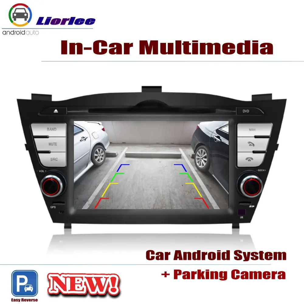 Автомобильный DVD-плеер для Hyundai Tucson (LM) ix ix35 2009-2016 GPS-навигация Android 8 Core A53 процессор