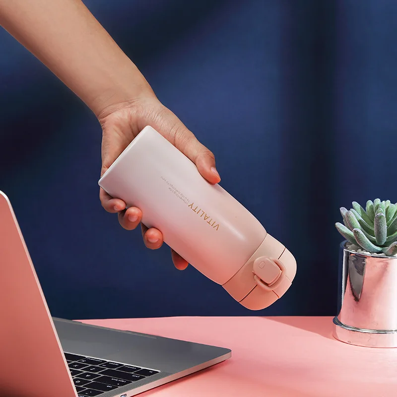 380 мл Новый кофейный термос бутылка для воды вакуумная Изолированная чашка из