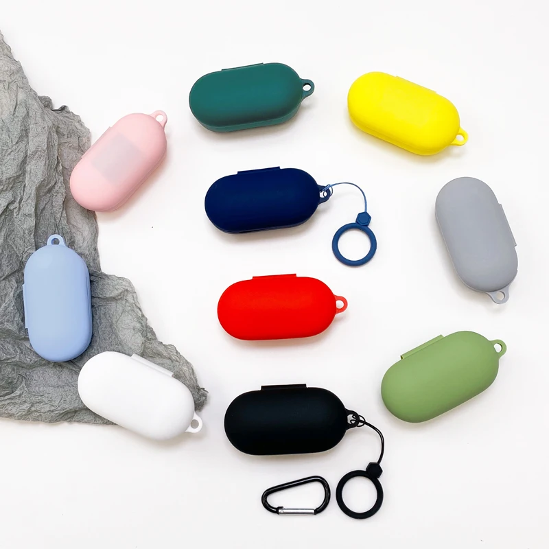 Cute Soft Protective Cover Silicone Case for OnePlus Buds Z TWS Wireless Earphone With Hook | Электроника